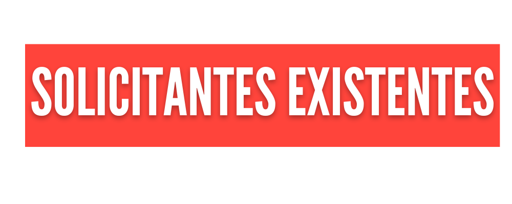 Solicitantes Existentes